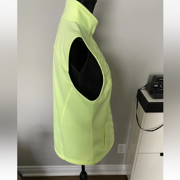 FILA Neon yellow women’s vest size medium - Picture 3 of 6